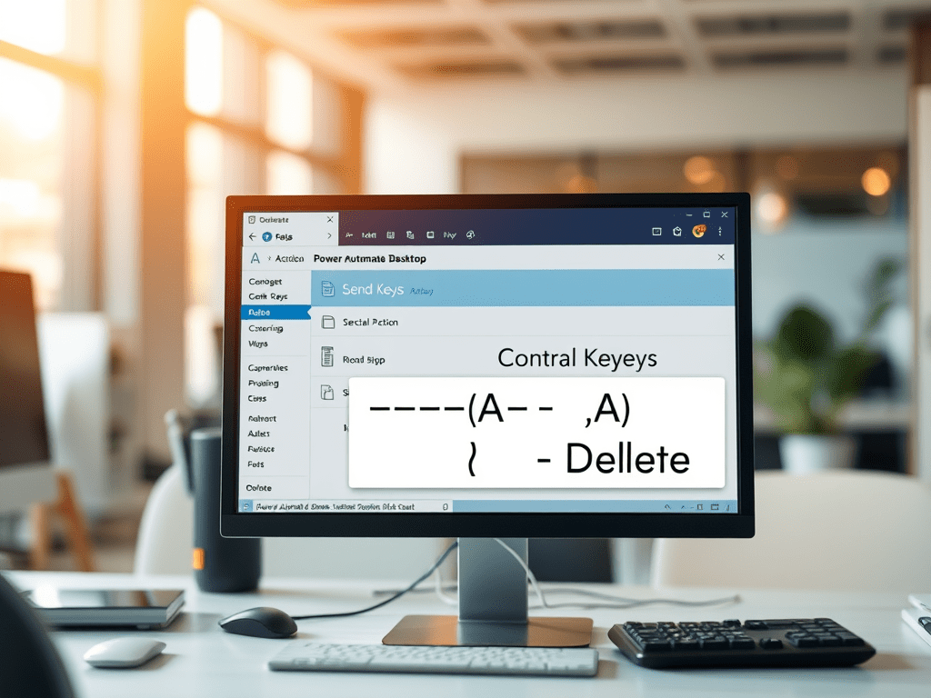 How to send special keys to Power Automate&nbsp;Desktop